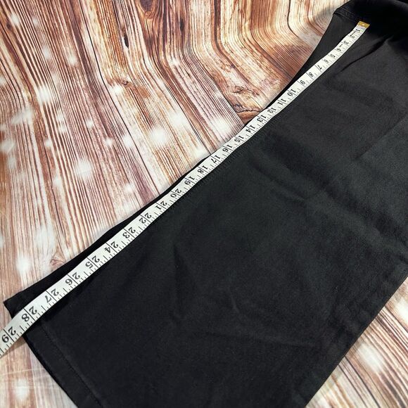 NEW CJ Banks BARELY BOOT Cut Sz 24 WP Black High Rise Jeans Denim Pants 44x28.5 - Picture 9 of 13